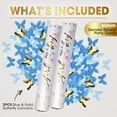thumbnail image 4 of PrimePure Gender Reveal Confetti Cannon – 2 Pack, Blue, Butterfly Paper Confetti, 4 of 10