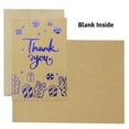 thumbnail image 3 of Christmas Thank You Cards with Envelopes 12PCS Kraft Blank Christmas Greeting Cards Note Cards Foil Embellished, 3 of 5