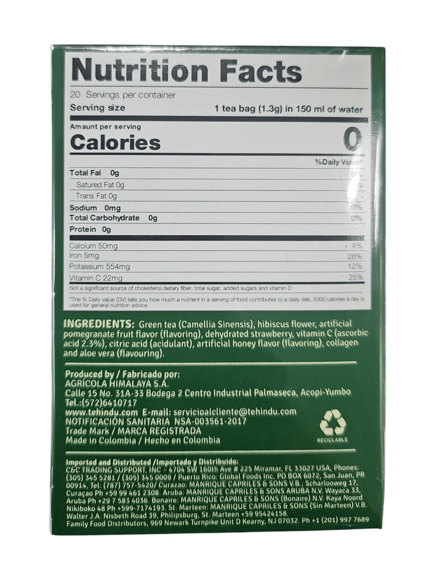 Hindu Hibiscus Flower Tea 0.92 oz