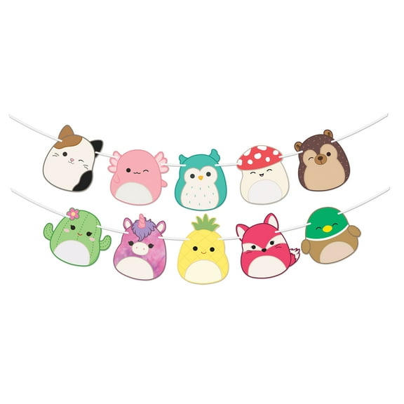 Squishmallows Banner - Squishmallows Party Decorations