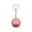 Pink, variant on 6 Pcs & 24 pcs Dumpling Keychain, Mini Dumpling Squishies Stress Relief Fidget Clicker Keychain, Hard-Plastic Anxiety Relief & Focus Boost Quiet Toys for Adults