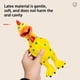 thumbnail image 4 of Juguete de pollo chillón | Juguete antiestrés para apretar para niños y adultos | No necesita pilas | Regalo de broma clásico con graznido fuerte | Material de goma resistente, 4 of 5