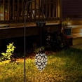 thumbnail image 4 of Farol solar colgante para exterior | Juego de 2 lámparas solares | Decoración de jardín | Farola solar para exterior | Farol marroquí | Lámpara solar colgante | Lámpara colgante, 4 of 4