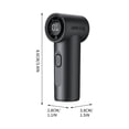 thumbnail image 3 of EGNMCR Fan, Ceiling Fan, Desk Fan, Portable Fan 2026 Model Handheld Fan - Mini Powerful Wind Digital Display Long-Range Battery-Powered Portable Outdoor Forceful USB Fan Handheld fan, 3 of 7