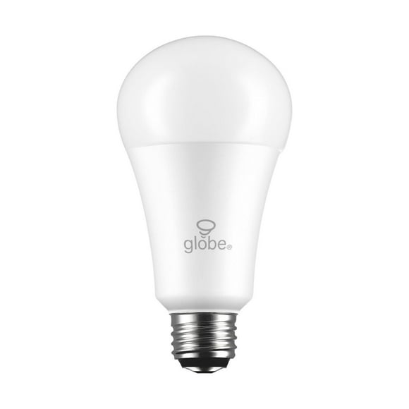 Globe Electric 30/60/100W Equivalent Warm White (3000K) A-Type Three Way LED Plastic Light Bulb, E26 Base, 350/800/1500 Lumens, 31085