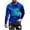 Blue, variant on Meichang Long Sleeve T Shirt Men Slim Fit,Mens Graphic Tees Vintage 3D Optical Illusion Print T-Shirts Funny Round Neck Gym Long Sleeve Shirts for Men