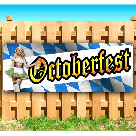 Octoberfest 13 oz Vinyl Banner With Metal Grommets