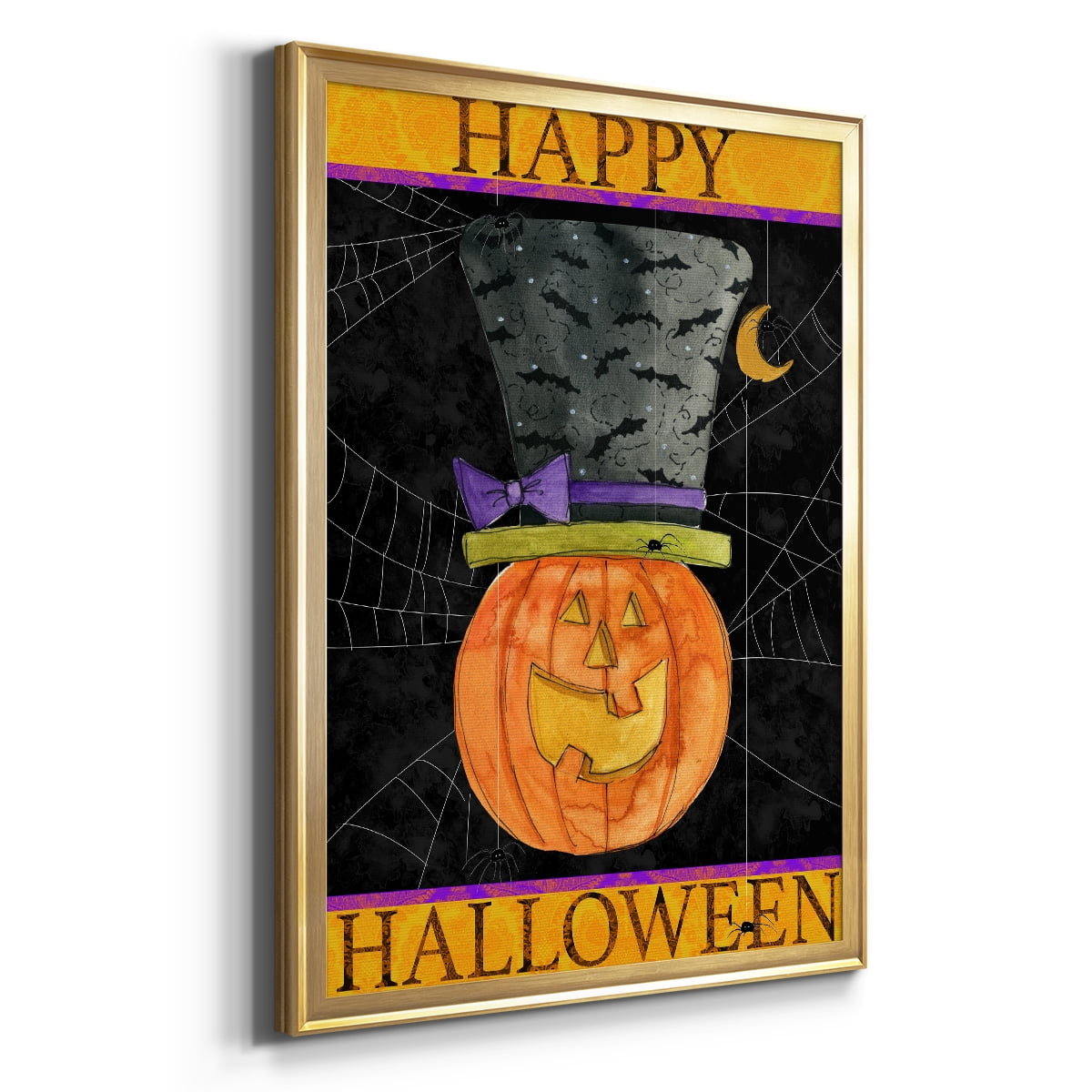 Happy Halloween Premium Classic Framed Print - Ready to Hang