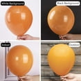 thumbnail image 2 of Burnt Orange Balloons 50 pcs 12 Inch Terracotta Rust Fall Color Latex Helium Balloons for Graduation Thanksgiving Halloween Baby Shower Birthday Party Decorations Orange-F53, 2 of 14