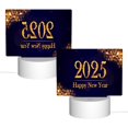 thumbnail image 2 of Fotbe 2025 Happy New Year 3 Pattern Acrylic Night Light Gift with 3 Color ModesTouch-Sensitive LED Lamp Perfect Gift for Mother's Day, Birthday, or Christmas, 2 of 9