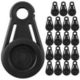 thumbnail image 1 of SHISUYAN 20pcs Tarp Clips Outdoor Tent Clips Windproof Tarp Clips Tent Fixing Tools Heavy Duty Tent Clips, 1 of 7