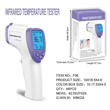 Muti-fuction Adult Digital Termomete Infrared Forehead Body Thermometer Gun Non-contact Termometro main image 1