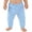 Light Blue, variant on LIJCC Baby Pants Boys Girls Pull-on Sweatpants Infant Elastic Jogger Pants Toddler Pure Cotton Basic Solid Athletic School Trousers(Pink,9-12 Months)