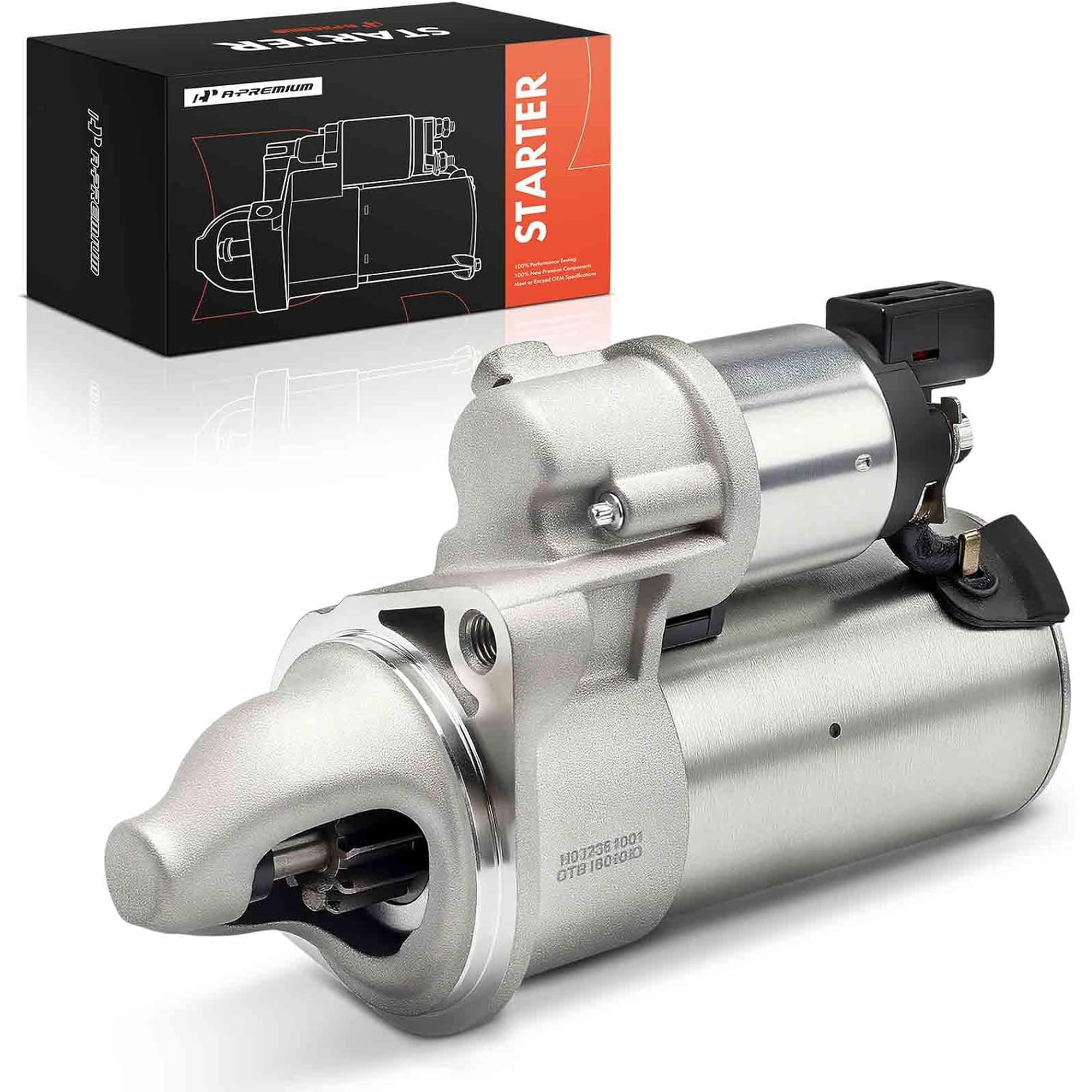 A-Premium Starter Motor Compatible with Hyundai Santa Fe 2015-2018, Azera 2015-2017, Santa Fe XL 2015-2019 & Kia Sorento 2016-2020, Sedona 2016-2021, Cadenza 2015-2020, 3.3L, 12V 1.7KW 11-Teeth CW
