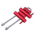thumbnail image 1 of Greeniant Escalada en roca de aluminio Descensor Rappelling Descending Gear 4 Bar Blue Escalada Rojo, 1 of 1