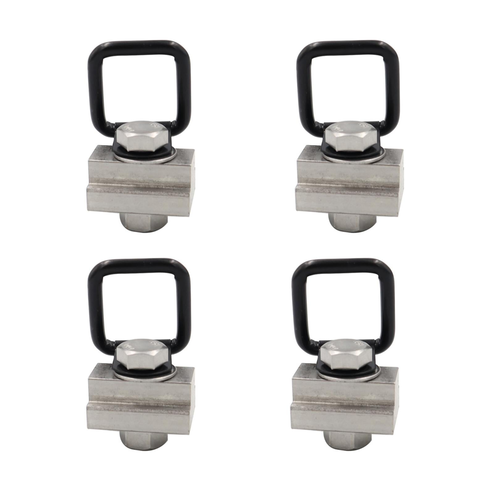 4 Pieces Bed Deck Rails Cleat T Slot Nuts for Durable