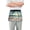 Beach Sea Chair Guitar, variant on Emerald Green and Purple Marble Server Apron with 3 Pockets Waterproof Waitress Waist Short Apron for Man Woman 12 Inches