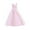 Pink, variant on Ruyang Star Dress Girls Little Girls Tulle Lace Wedding Dress for Kids formal Birthday Pageant Prom Maxi Gown
