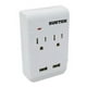 thumbnail image 1 of Multicontacto Barra Surtek 136205 2 Entradas 2 Puertos Usb 136205, 1 of 2