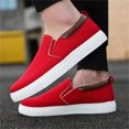 thumbnail image 4 of KaLI_store Men Shoes Mens Stylish Casual Shoes Lightweight Comfort Loafers Walking Fashion Sneakers,Red, 4 of 5