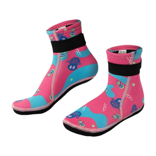Siruishop Diving Socks Keep Warm Non Slip Anti Scratch Boots for Swim Sailing Kayaking for 20cm