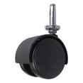 thumbnail image 3 of Rodaja Twin Para Madera Handy Home Nylon Negro 4Cm 1.5", 3 of 3