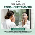 thumbnail image 4 of Fortify Skincare Face Mask with Retinol and Collagen - Dermatologist Tested, Anti Aging - Firming & Barrier Protecting - 3-in-1: Detox - Treat- Boost - Clean Beauty, Korean Skin Care, 5 Sheet Masks, 4 of 7