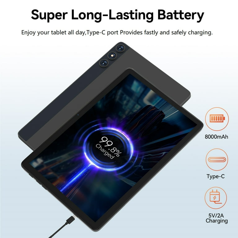 Android 14 Tablet,128GB+14(8+6 Expand)GB,10inch 4G Phone Tablet,5G WIFI+Cellular,Octa-Core,Dual Sim Card Slot,13MP Camera,GPS,1TB Expand,1920*1200 FHD Android 14 Tablet,128GB+14(8+6 Expand)GB,10inch 4G Phone Tablet,5G WIFI+Cellular,Octa-Core,Dual Sim Card Slot,13MP Camera,GPS,1TB Expand,1920*1200 FHD