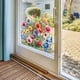 thumbnail image 4 of Pegatinas de vidrio de hoja colorida para ventanas | Película adhesiva decorativa para decoración del hogar | Calcomanías de ventana estáticas removibles | Privacidad y bloqueo solar | Fácil de, 4 of 6