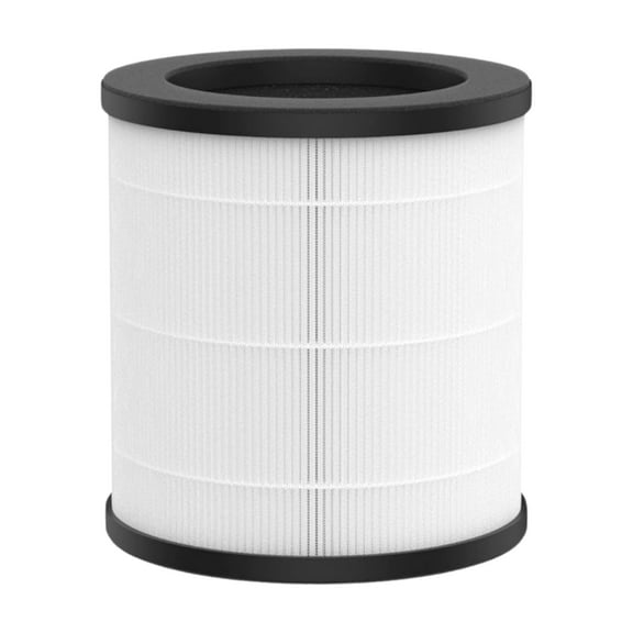 Nispira M02 True HEPA Activated Carbon Replacement Filter for MOOKA Air Purifier M02 Odor Eliminator 3 Stage Filtration. 1 Pack