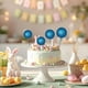 thumbnail image 5 of Decoraciones para pasteles de cumpleaños, bolas de espuma de colores y bolas de purpurina, paquete de 20 unidades., 5 of 6