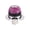 Purple - One Size, variant on WD-Forest 3.9" Portable Mini Vibrating Massager with LED Light Cordless Handheld Massager for Head Neck & Legs