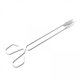 thumbnail image 1 of Pinzas para chimenea,Pinzas para leña Pinzas para carbón y barbacoa para parrilla,Agarradores de leña de 10,04 pulgadas de alta resistencia,Pinzas de clip de metal de acero 2 piezas, 1 of 8