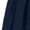 Navy blue, variant on Women's Long Cotton and Linen Skirt with Elastic Waist