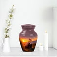 thumbnail image 2 of Truck Urn, Elegant Funeral Cremation Urn for Human Ashes Adult, Memorial Keepsake Burial Urn for Men & Women - 3Inch - Small/Mini Size - Single 1Pcs, 2 of 7