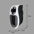 thumbnail image 2 of Calentador de pared Calentador eléctrico portátil remoto con termostato ajustable programable, protección contra sobrecalentamiento, pantalla LED precisa, 2 of 5