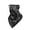 Grey, variant on GobdXE Thin Red Line Flag Print Adult Neck Gaiter with Ear Loops Summer UV Sun Protection Breathable Outdoor Sports Face Covering Size:One Size