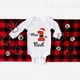 thumbnail image 3 of Mi primer mono navideño de manga larga para bebé recién nacido, mono de bautismo infantil con estampado francés, ropa de fiesta para niño pequeño, regalo, 3 of 5