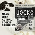 thumbnail image 4 of Jocko Mölk Whey Protein Powder 22g, 2lb bag, Cookies & Cream, 4 of 11