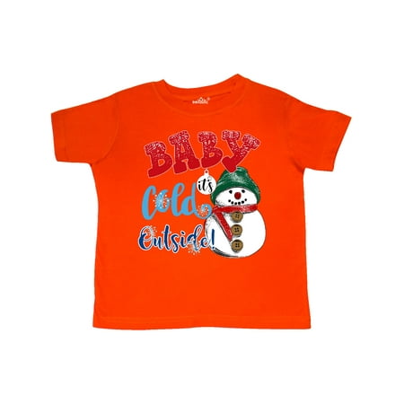 

Inktastic Baby It s Cold Outside Gift Toddler Boy or Toddler Girl T-Shirt