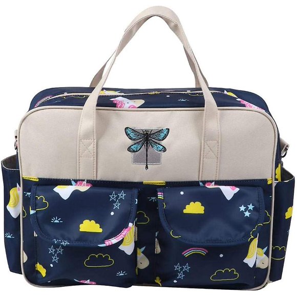 Sac à Main Grande Capacité, Sac à Bandoulière de Voyage Imperméable Multifonctionnel Spacieux et Élégant pour Maman