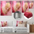 thumbnail image 4 of Designart "Blush Lustrous Foliage Fusion I" Floral Metal Wall Art, 4 of 5