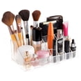 thumbnail image 2 of Box Storage Acrylic Plastic Simple Organizer Multiple-Grids Simple Bins Storage Nail Polish Cream Rack DIY Cosmetic Home Organization Household, 2 of 7