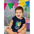 thumbnail image 2 of Baby Shark Shirt Gift for Kids Toddler 1st 2nd 3rd 4th Birthday Girl Boy Outfit Navy 18M (12-18M), 2 of 6
