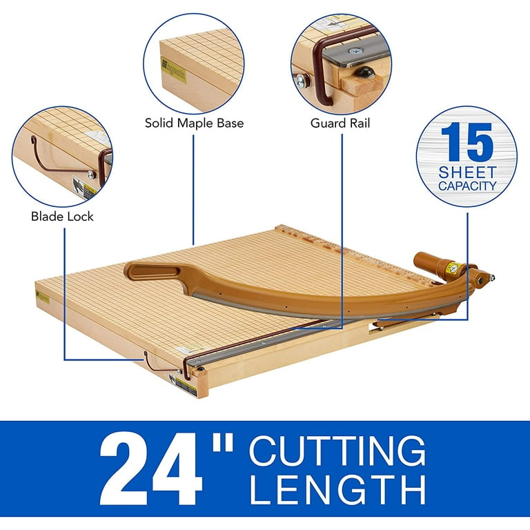 ClassicCut Ingento Solid Maple Paper Trimmer, 15 Sheets, 15 ClassicCut Ingento Solid Maple Paper Trimmer, 15 Sheets, 15