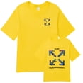 thumbnail image 5 of 2024 Classic Casual Tide Brand Summer Men‘s and Women‘s Fashion Oversized Loose T-shirt Fashion T-shirt Sports Short-sleeved Off, 5 of 7