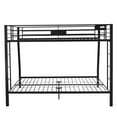 Bellemave Metal Bunk Bed Full XL over Queen, Heavy Duty Bunk Bed Frame