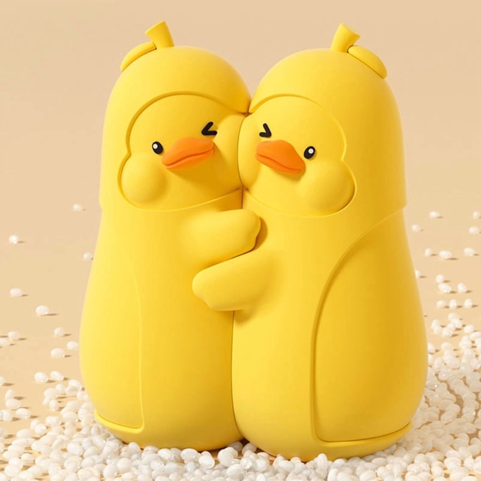 Portable Hand Warmer Featuring 45 50 55℃ Settings Lovely Duck Pocket Warmer