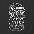 thumbnail image 2 of We Have A Savior T-Shirt | Religious Christian Black Tee Gift, 2 of 5
