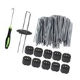 thumbnail image 1 of Estacas de jardín, grapas y juntas, clavijas de tierra, estacas, clavijas de patio con forma de mano para 100 abarca y junta, 1 of 9